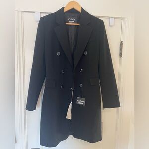 Boutique Moschino Black Blazer Dress NWT